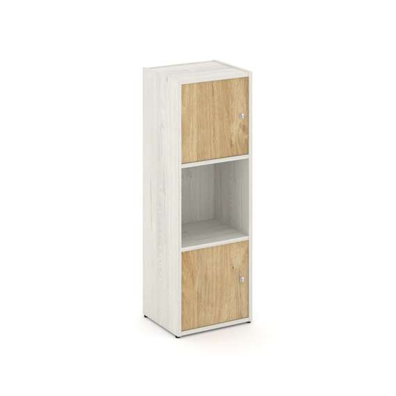 Locker plus Комплект №1 LK.K-001 Дуб Наварра/Тиквуд Светлый 408*350*1203