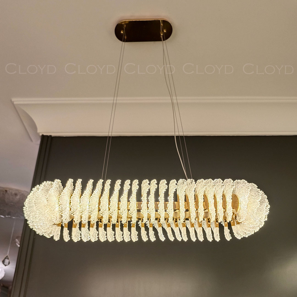 Люстра Cloyd ANTIGUA C1 / шир. 100 см - золото (арт.11321)