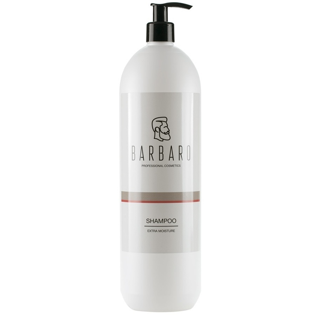 Barbaro Shampoo Extra Moisture - Экстра увлажняющий шампунь 1000 мл