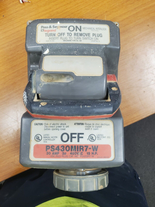 PS430MIR7-WMECHANICAL INTERLOCK