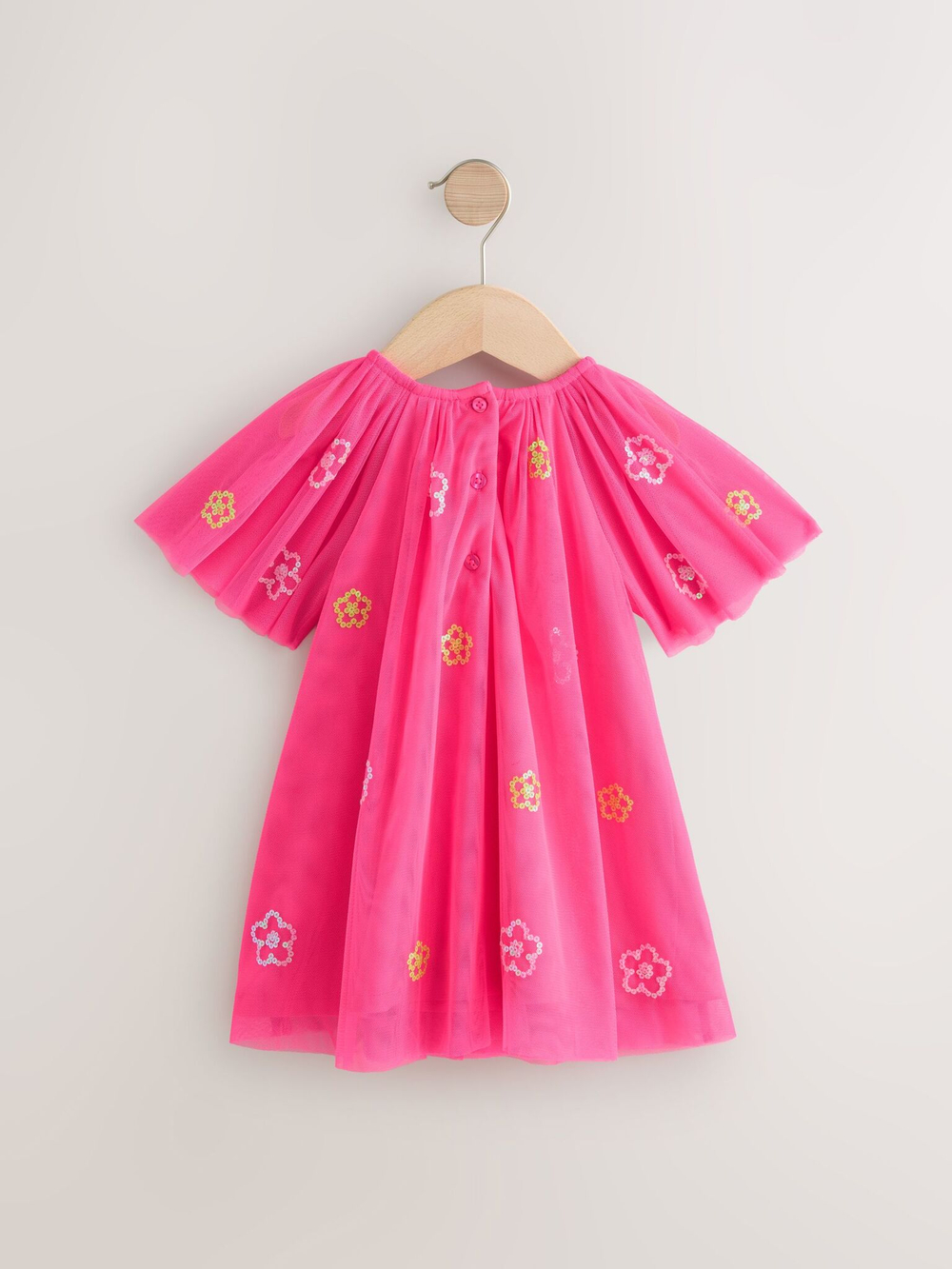 Платье для девочки Next AH5-511, Фуксия