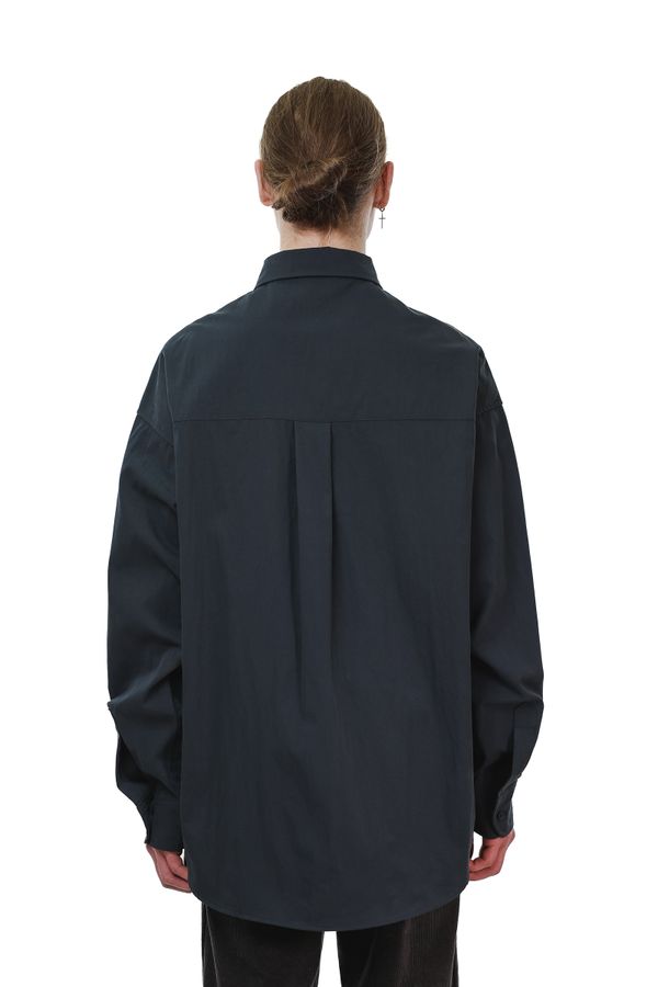 Сорочка Puff индиго - фото 3