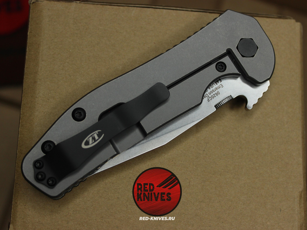 Нож Zero Tolerance 0620 Emerson Tanto A+++ - рукоять чистый карбон RK/507