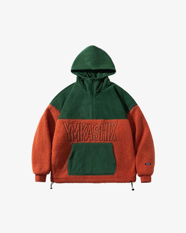 Худи Little Lamb зелено-оранжевый - фото 1