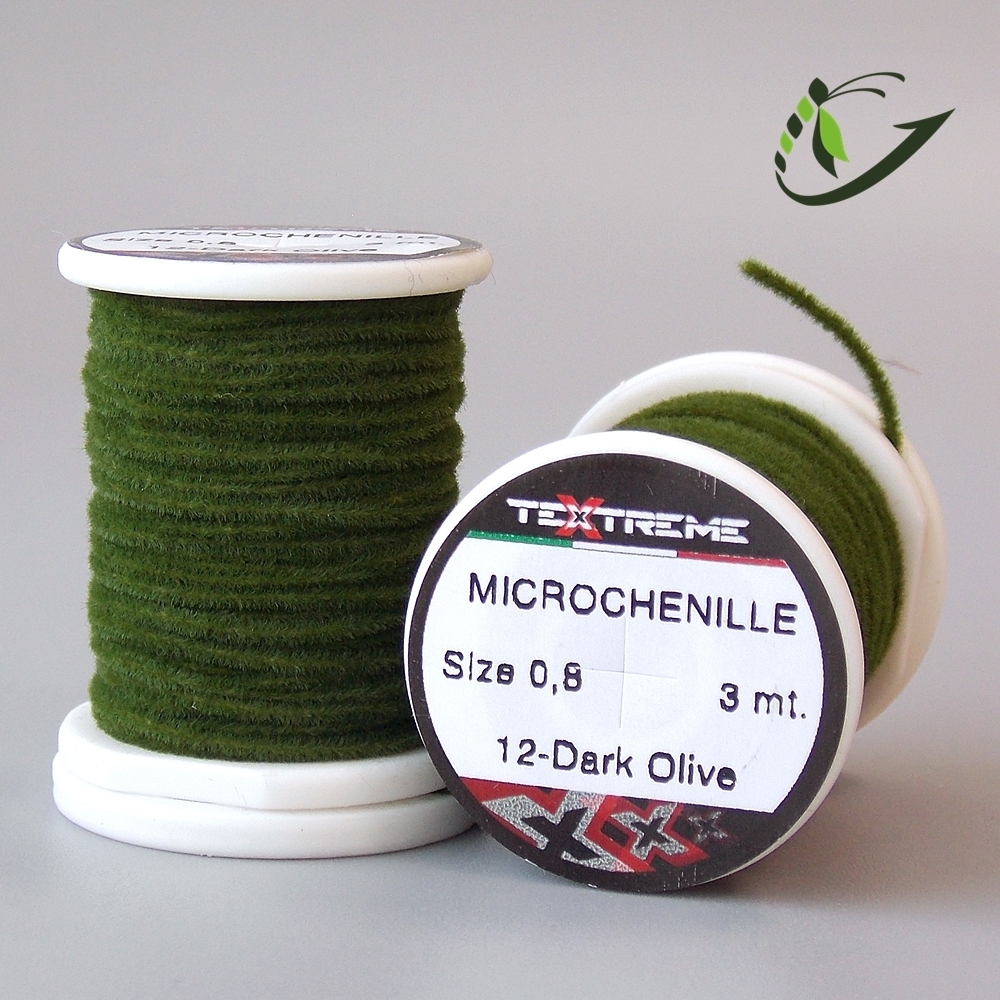 TEXTREME Синель MICROCHENILLE размер 0,8 / 3 метра на шпуле