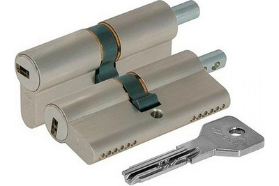 Цилиндр CISA под вертушку ASIX ОE302-82.12 (70 мм/25+10+35в) никель