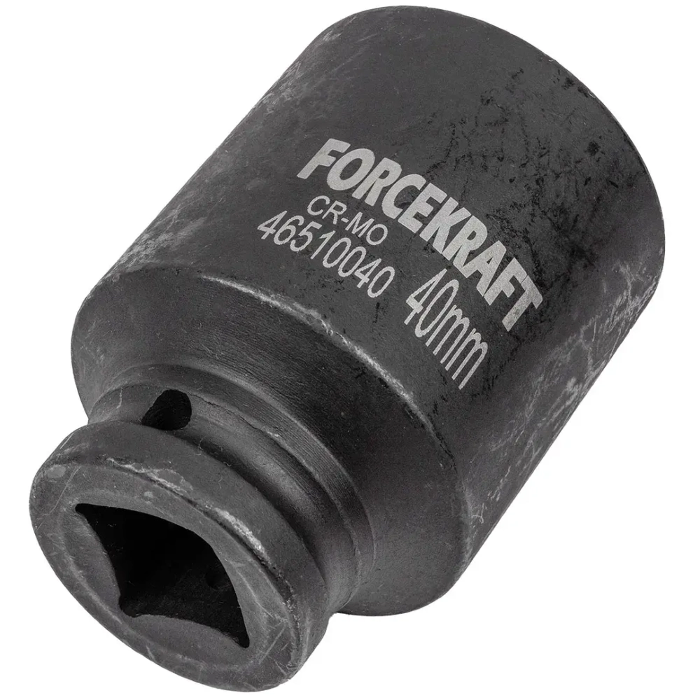 Головка ударная глубокая 3/4'', 40мм (6гр.) FORCEKRAFT FK-46510040