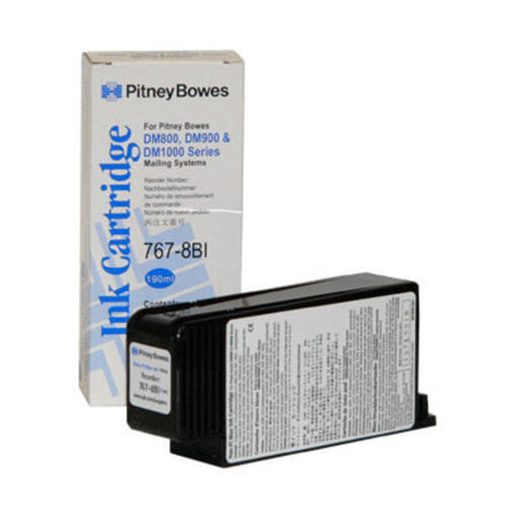 Картриджи PITNEY BOWES 767-8SB - Original - Pigment-based ink - Blue - DM800 - DM825 - DM850 - DM875 - DM900 - DM925 - DM1000