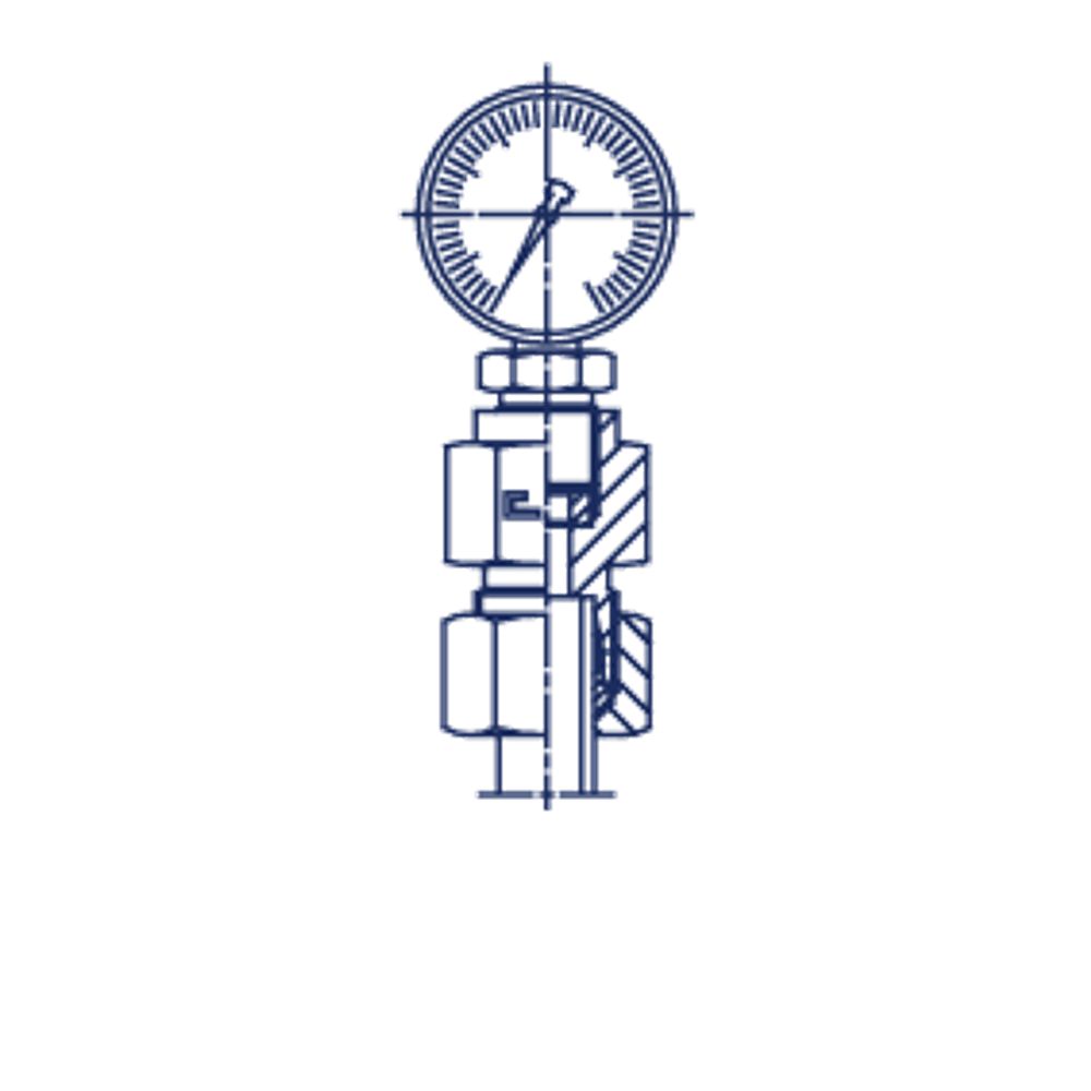 Штуцер DL08 BSP1/4" o-ring