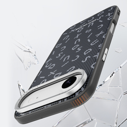 Чехол с MagSafe черного цвета для iPhone Air, серия Moro Series Magnetic от Dux Ducis