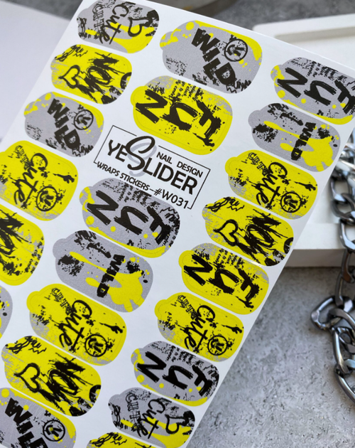 Пленка для маникюра W031