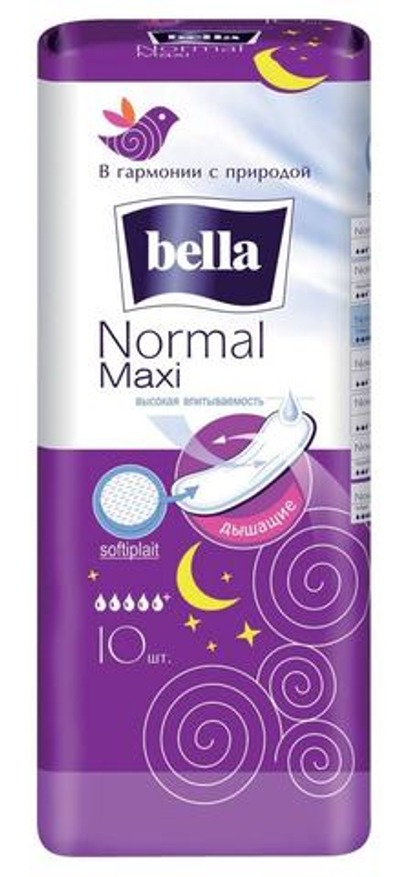 Прокладки "Белла"  нормал Макси soft.air 10шт (24)