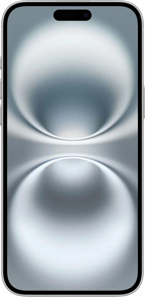 Смартфон Apple iPhone 16 Plus, OLED-экран, 6.7", 128ГБ, белый, nanoSIM+eSIM