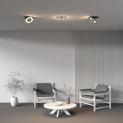 Светильник встраиваемый светодиодный Maytoni   DL102-12W2.7K-B