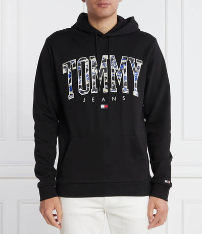Худи CAMO NEW VRSTY Tommy Jeans - черный(DM0DM17810)