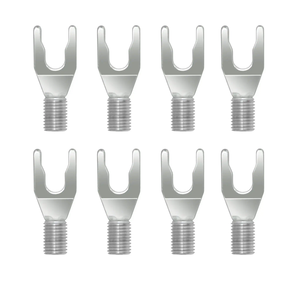 Wireworld Set of 8 Uni-Term Silver Spades w/Sockets, коннектор "лопатка", посеребр.,8шт. (SPDSUTM08)