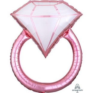 Фигура Кольцо бриллиант розовое 30" An