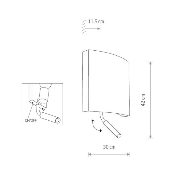 Настенный светильник Nowodvorski Borde II 7985