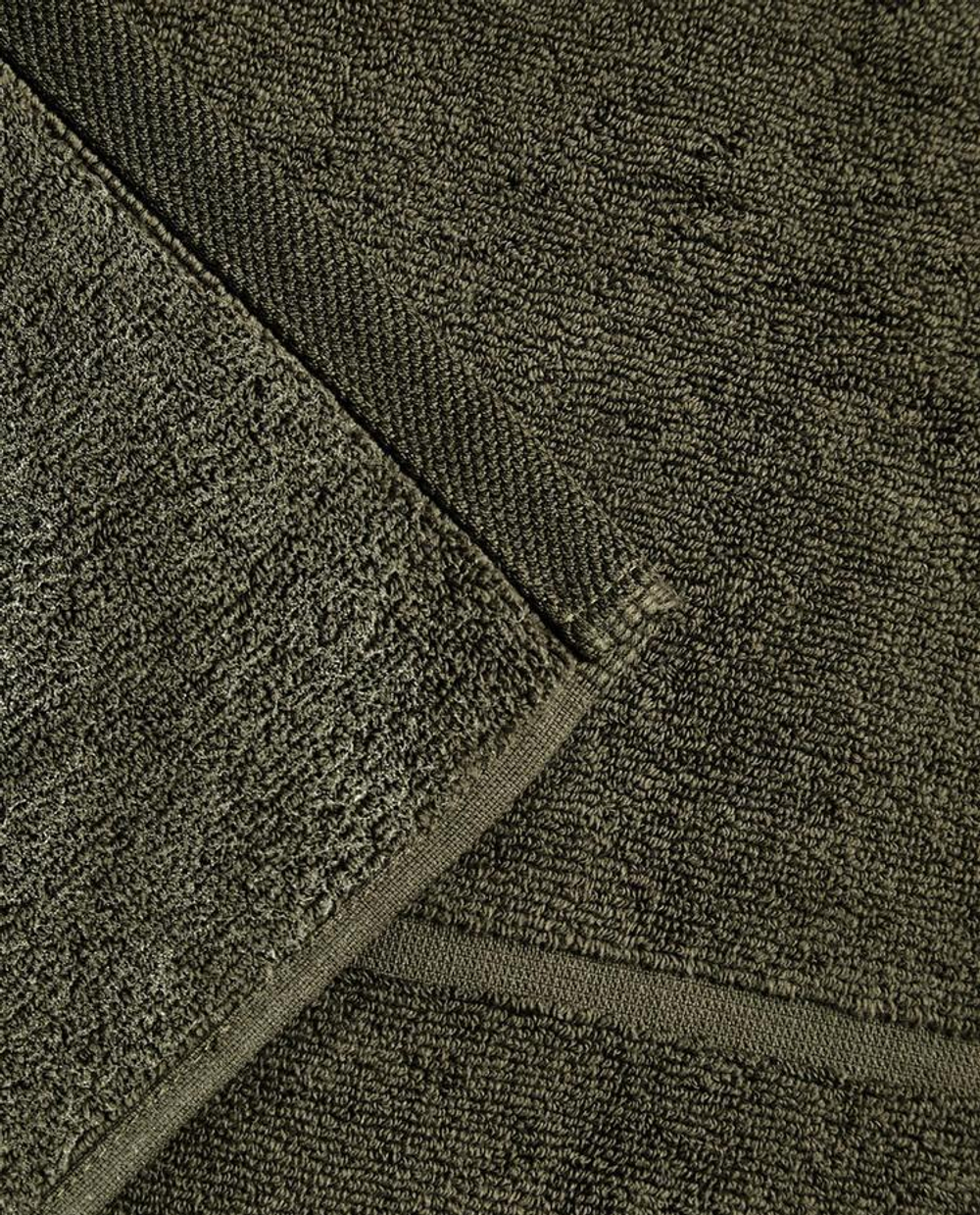 ZARA HOME ХЛОПКОВЫЙ НЕСКОЛЬЗЯЩИЙ КОВРИК ДЛЯ ВАННОЙ, ХАКИ