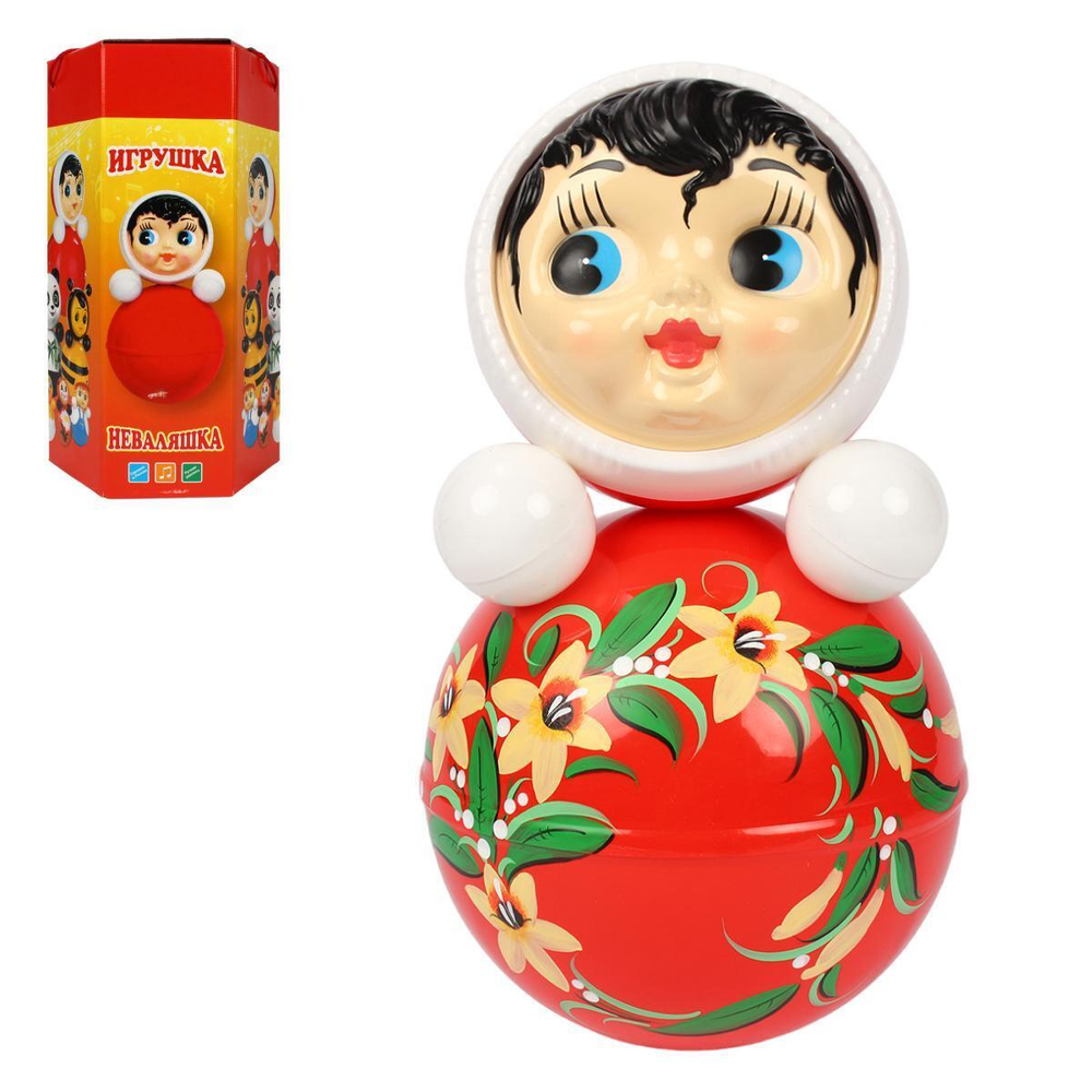 Муз. игрушка Неваляшка (в худ.упакет) 6С-0023 35см