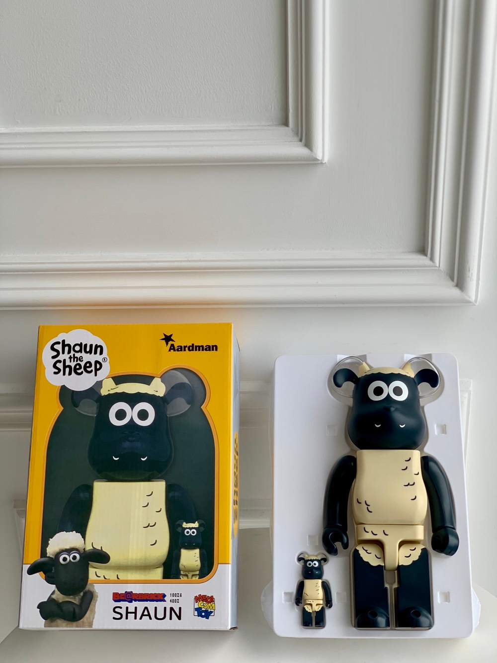 Bearbrick Shaun The Sheep 400% + 100%