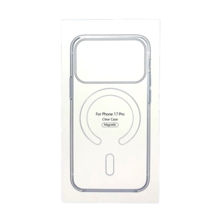 Прозрачный чехол MagSafe Clear Case без анимации для iPhone 17 PRO