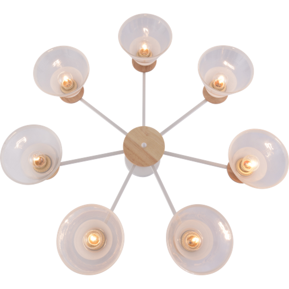 Люстра Rivoli Theothila 9177-308 7 х Е27 60 Вт модерн | Лайт