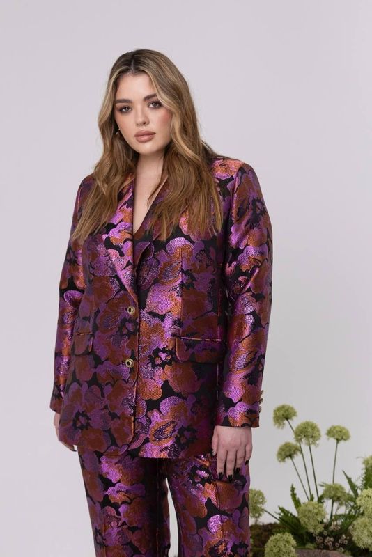 Жакет из парчи