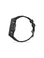 Умные часы Garmin Fenix 8 51mm, Sapphire, Carbon Gray DLC Titanium with Black/Pebble Gray Silicone Band