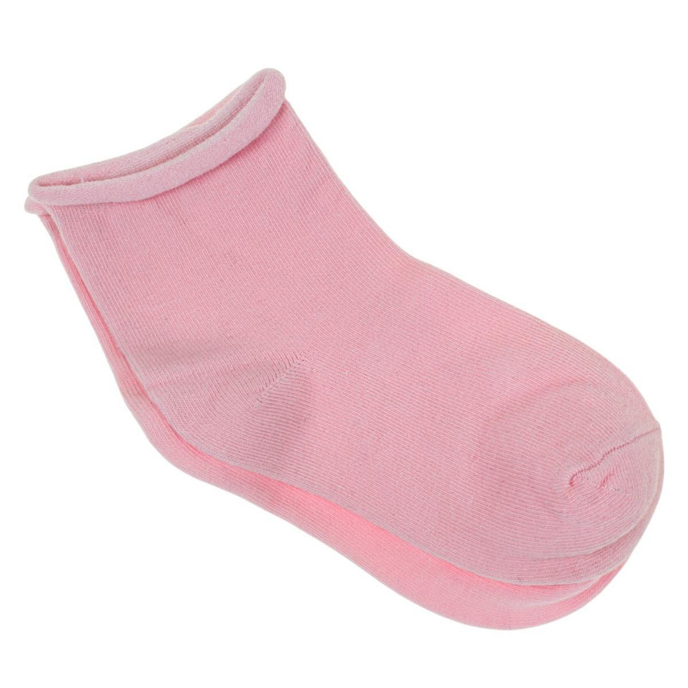 Носки для девочек LB903 20р. роз-беж. с наклейками, 1 шт.