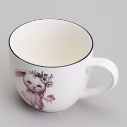 НАБОР ПОСУДЫ LEFARD МОЯ ЗАЙКА, 3 ПР.: САЛАТНИК 470МЛ, ТАРЕЛКА 20СМ, КРУЖКА 220МЛ