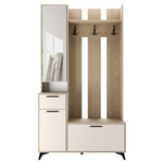 Прихожая с зеркалом комплект мебели Сатин 280х41,1х220 см