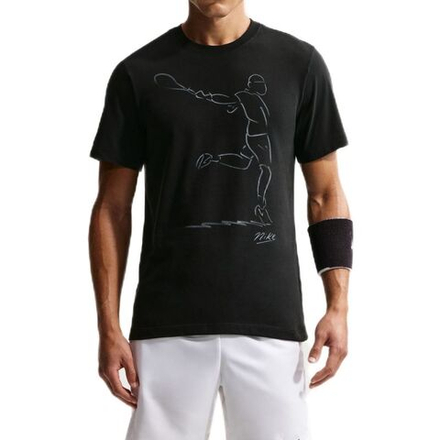 Теннисная футболка Nike Court Paris Slam Dri-Fit Tennis - black