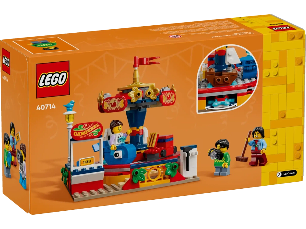 Конструктор LEGO 40714 Поездка на карусели