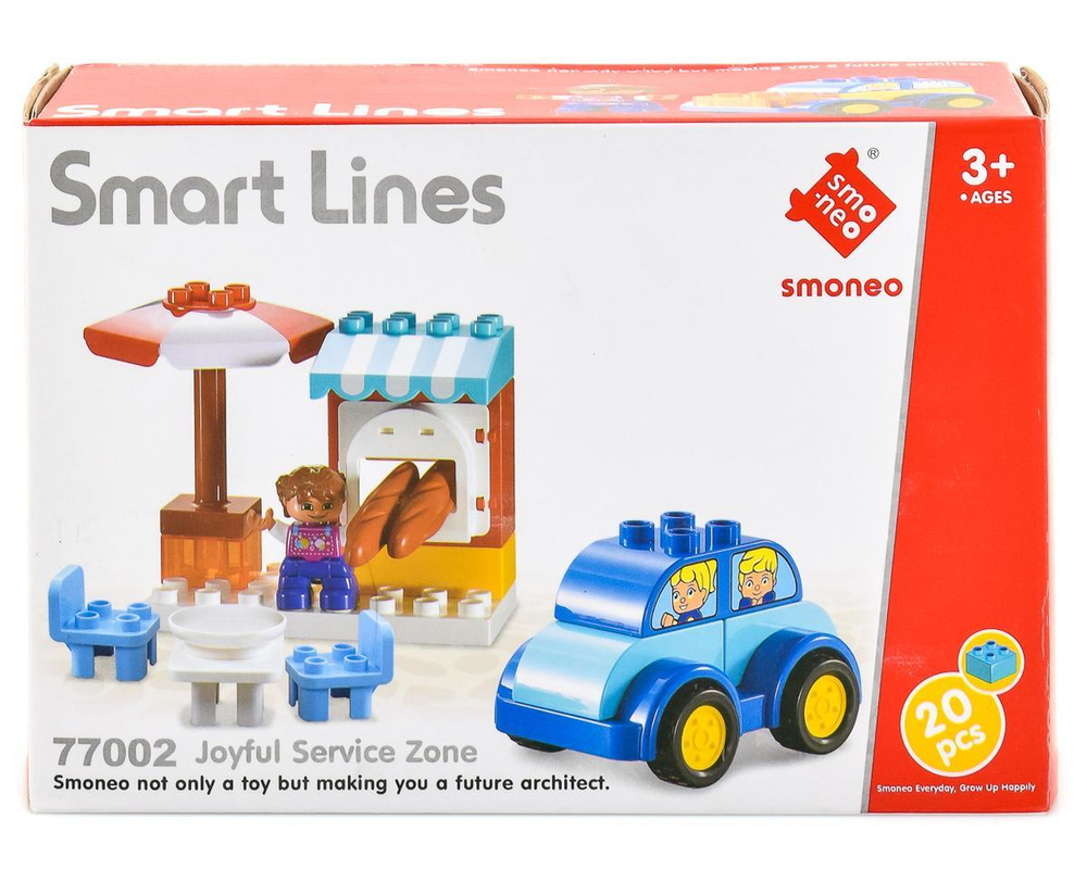 Конструктор для детей в ассорт., коробка 77002A/B/C