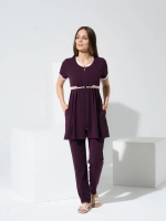 Комплект брючный для беременных туника со штанами