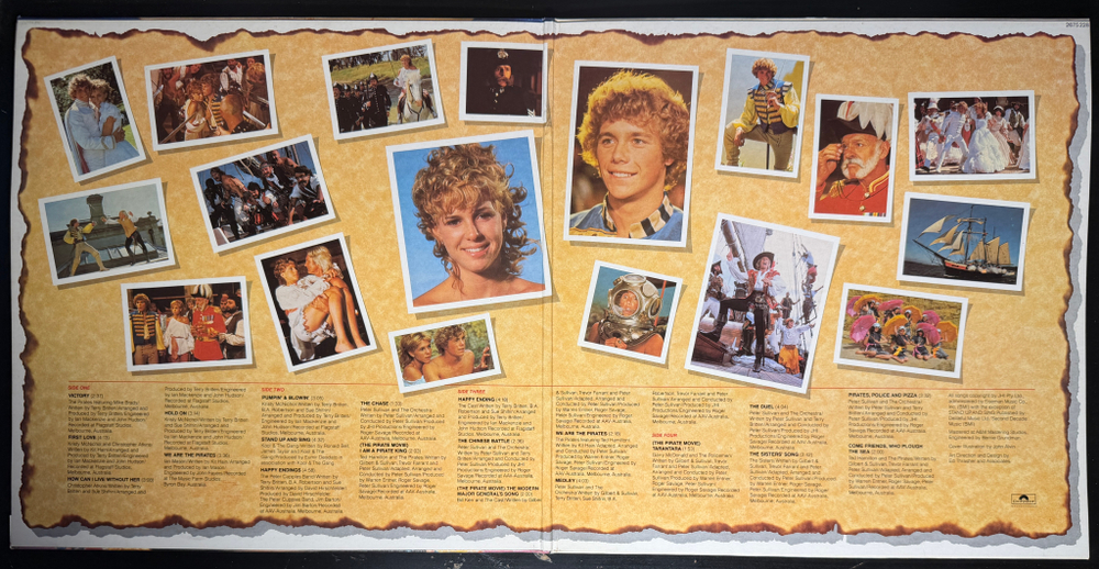 Сборник The Pirate Movie - The Original Soundtrack From The Motion Picture 2LP (Франция 1982г.)