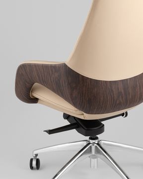 Кресло офисное TopChairs Reign бежевый