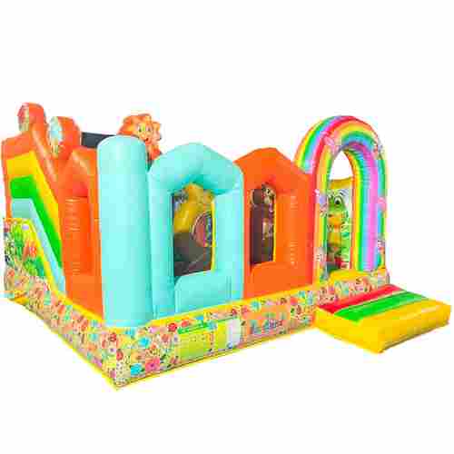 Коммерческий надувной батут «Друзья-зверята 2», 4*4*3 м