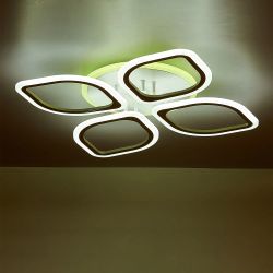 Citilux Ромби Смарт CL236A140E RGB Умная люстра Белая