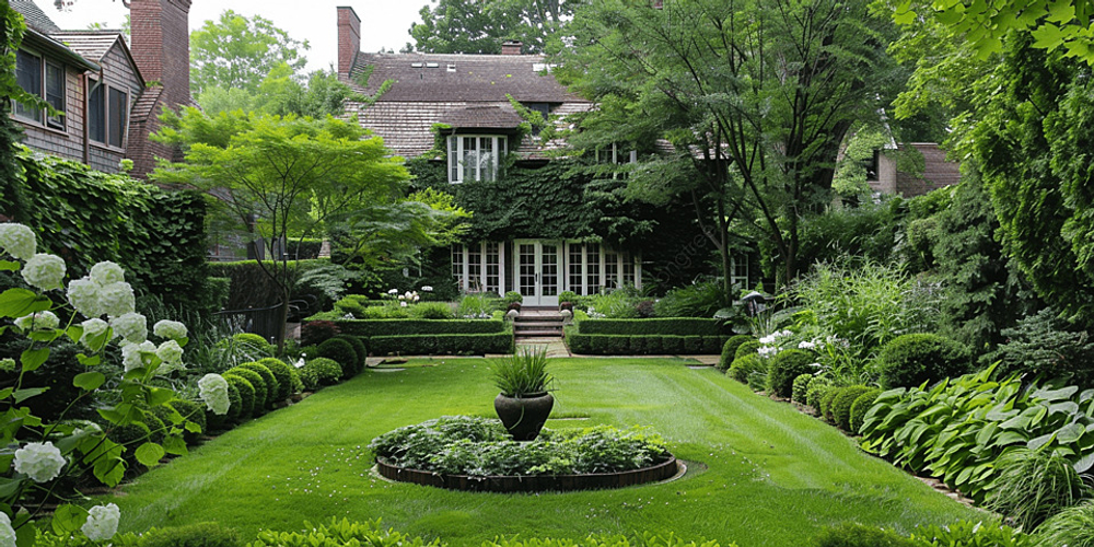 Сад В Англии