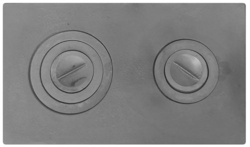 Плита 2-хкомфор. П-2-3 (Б)  710*410 мм