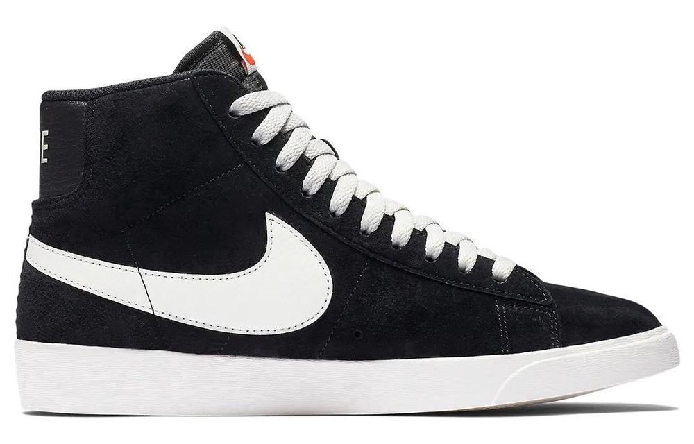 Кроссовки Nike Blazer Black Suede (Женская размерная сетка)