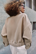 Куртка с резиновыми манжетами -ZARA