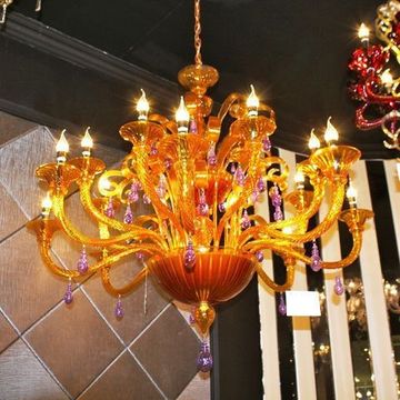 murano chandelier  SYLCOM 12-10  by Arlecchino Arts ( HK)