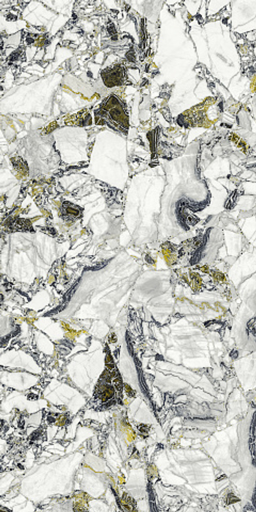 Керамогранит 80х160 ATLAS CONCORDE RUSSIA FORTE DEI MARMI QUARK Ceppo Apuano Forest глянц. (610015000695) 9мм.