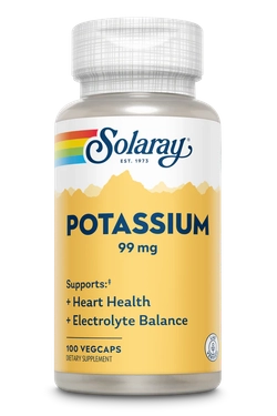 Potassium 99mg 100 capsules Solaray