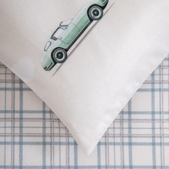 Комплект постельного белья Lollycottons Маленький гонщик 1, 6 предметов