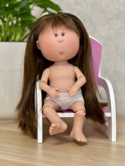 Кукла Nines виниловая 30см MIA CASE шарнирная без одежды (1210W)