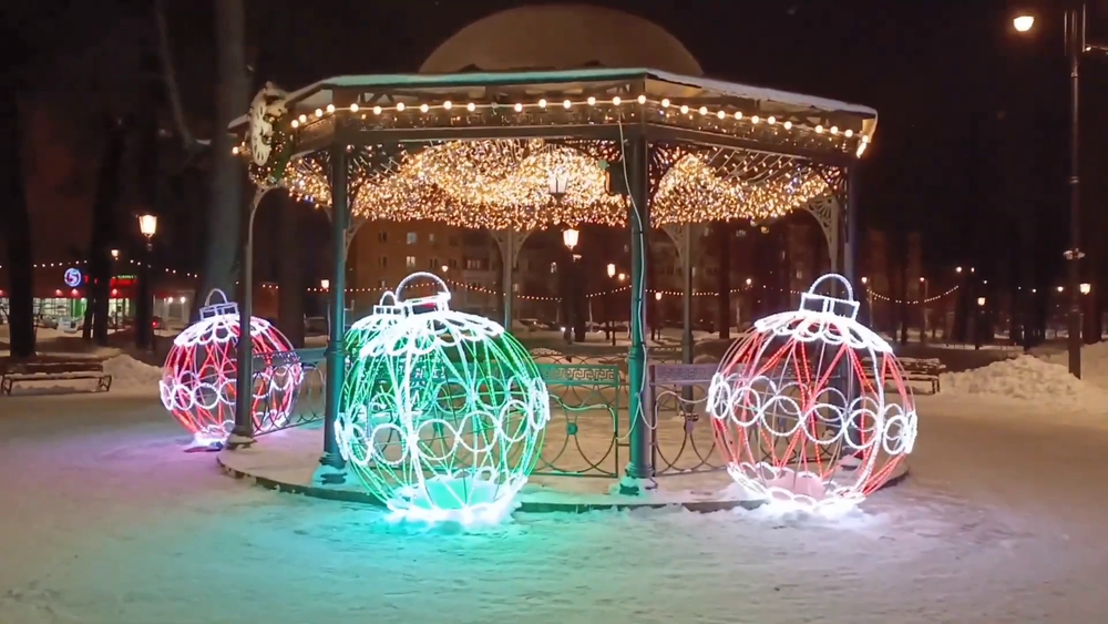 Светодиодный шар для улицы